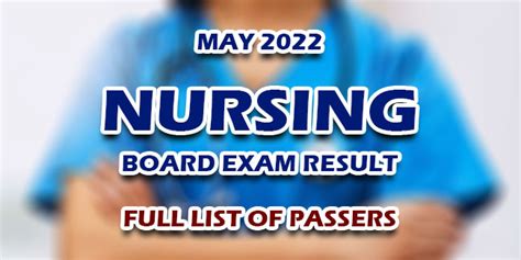 may 2022 nle result|NLE RESULTS: May 2022 nursing board exam list of passers, top 10.